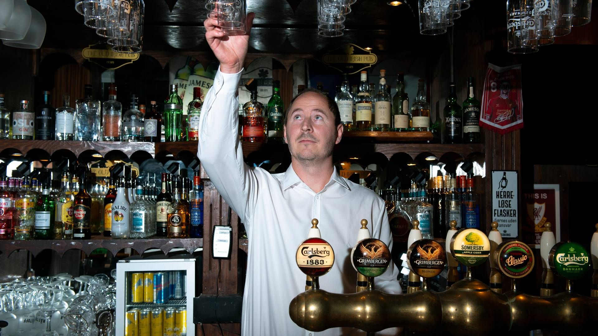 Peder Blak, der er adm. direktør for Old Irish Pub, forventer at selskabet kommer til at få et endnu bedre resultat i 2023. Det på trods af at regnskabet for 2022 slog flere rekorder. | Foto: Kasper Heden Andersen