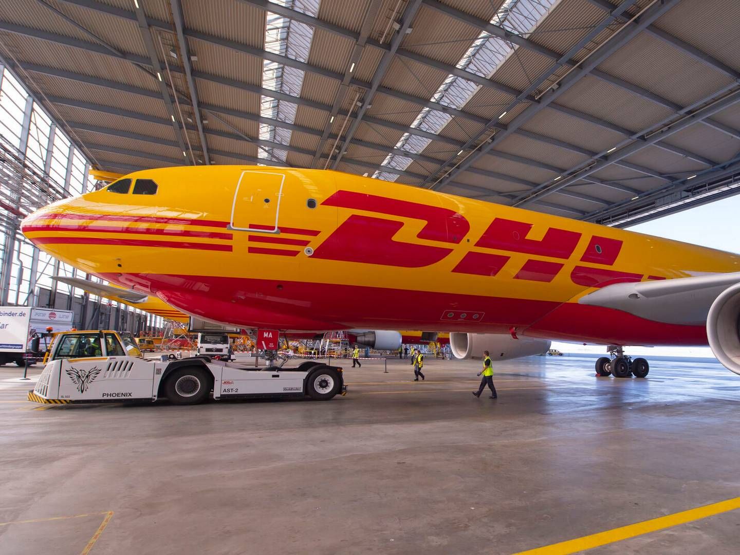 DHL tilbyder det nye produkt GoGreen Plus i Danmark som et af de første lande. | Foto: Jens Meyer/AP/Ritzau Scanpix