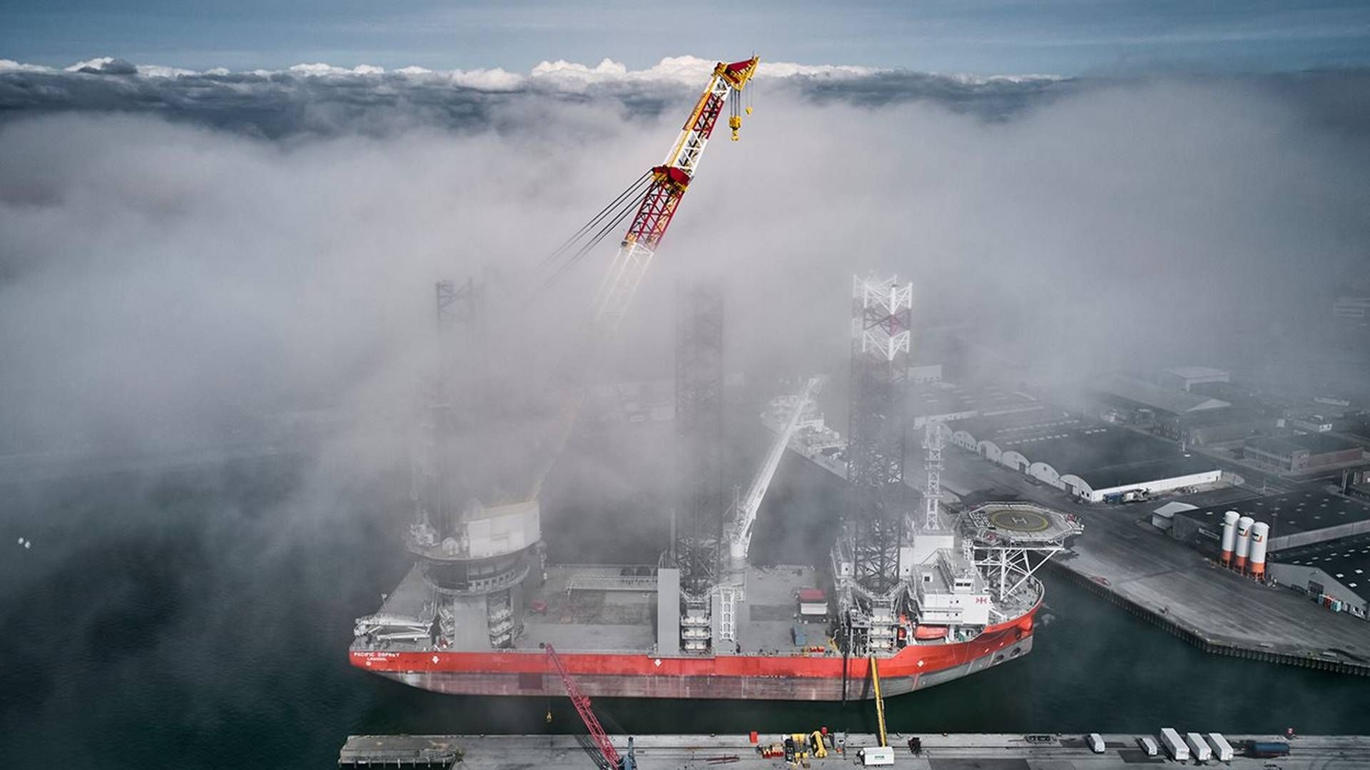 Danske Cadeler sender et skib på arbejde i kommende vindmøllepark i Øresund fra 2026. | Foto: cadeler