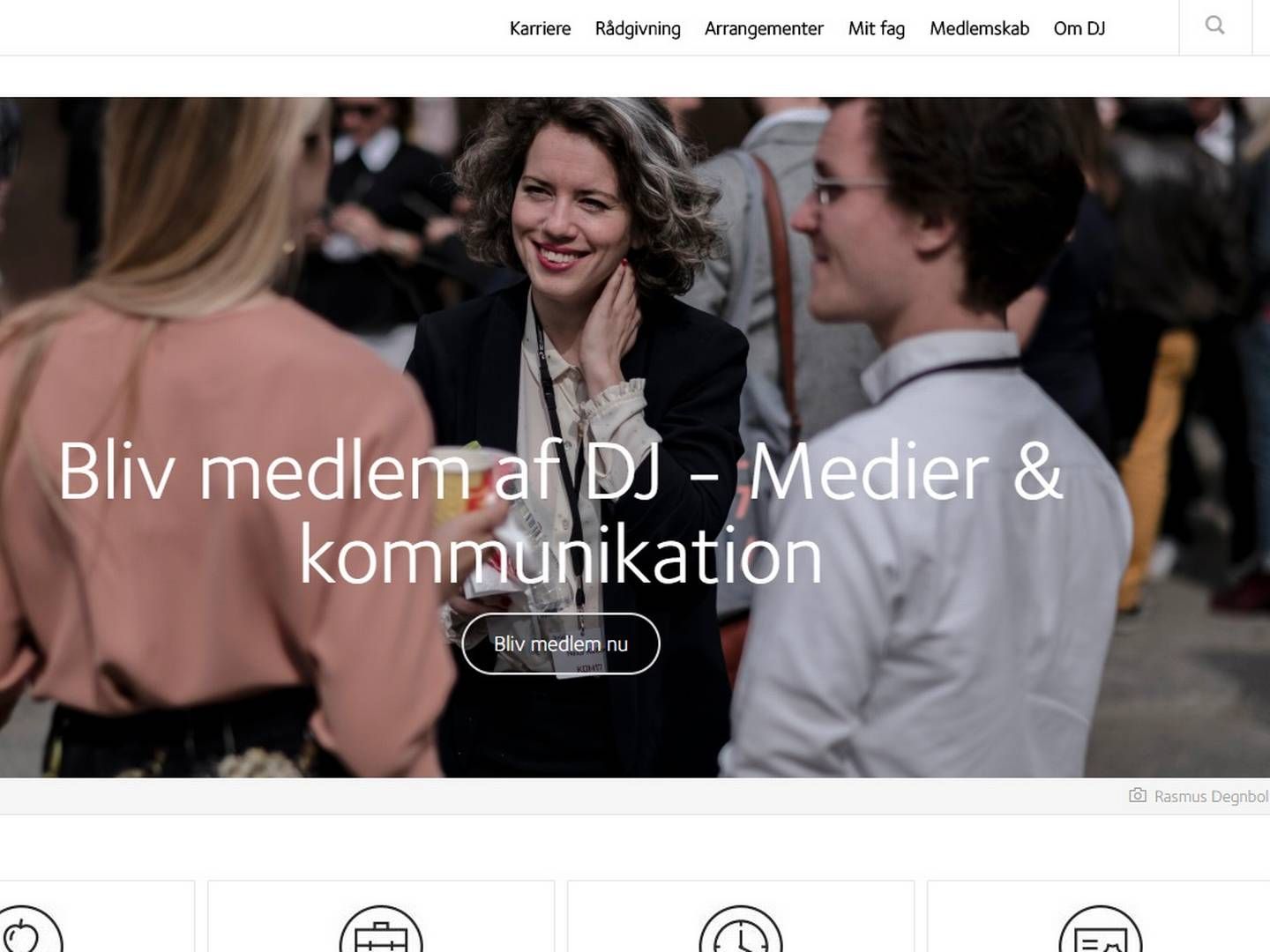 Der skal skrues op for hvervning af nye medlemmer til Dansk Journalistforbund. | Foto: Screenshot
