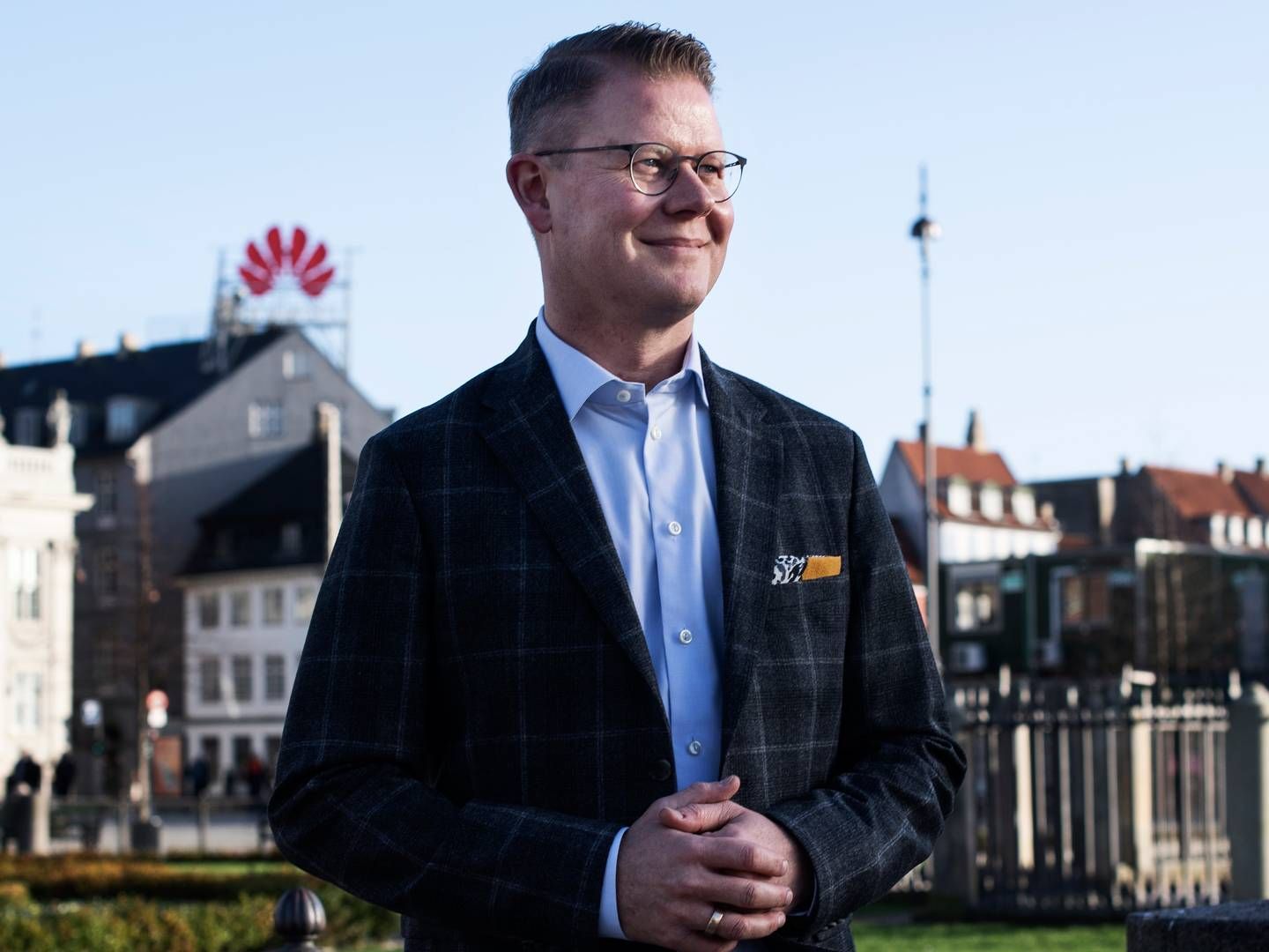 Lars Sander Matjeka var topchef i Aller Media fra 2017 til 2020. | Foto: Gregers Tycho
