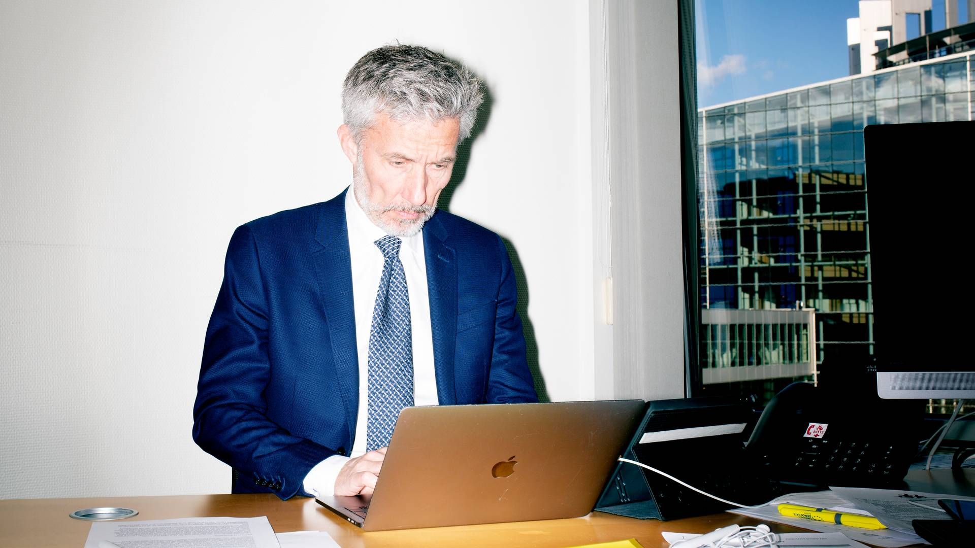 Medlem af Europa-Parlamentet Morten Løkkegaard (V) er en af fire medskribenter på kritisk debatindlæg om EU-lovforslaget Media Freedom Act. | Foto: Jens Hartmann