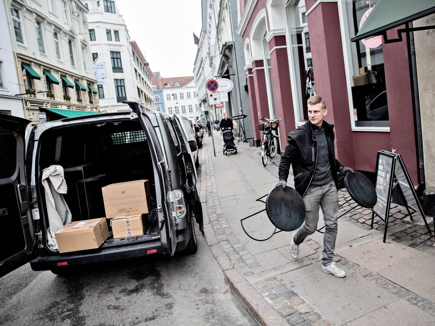 Fremover vil transportører af varer købt online kunne opnå Svanemærket. | Foto: Joachim Adrian/Politiken/Ritzau Scanpix