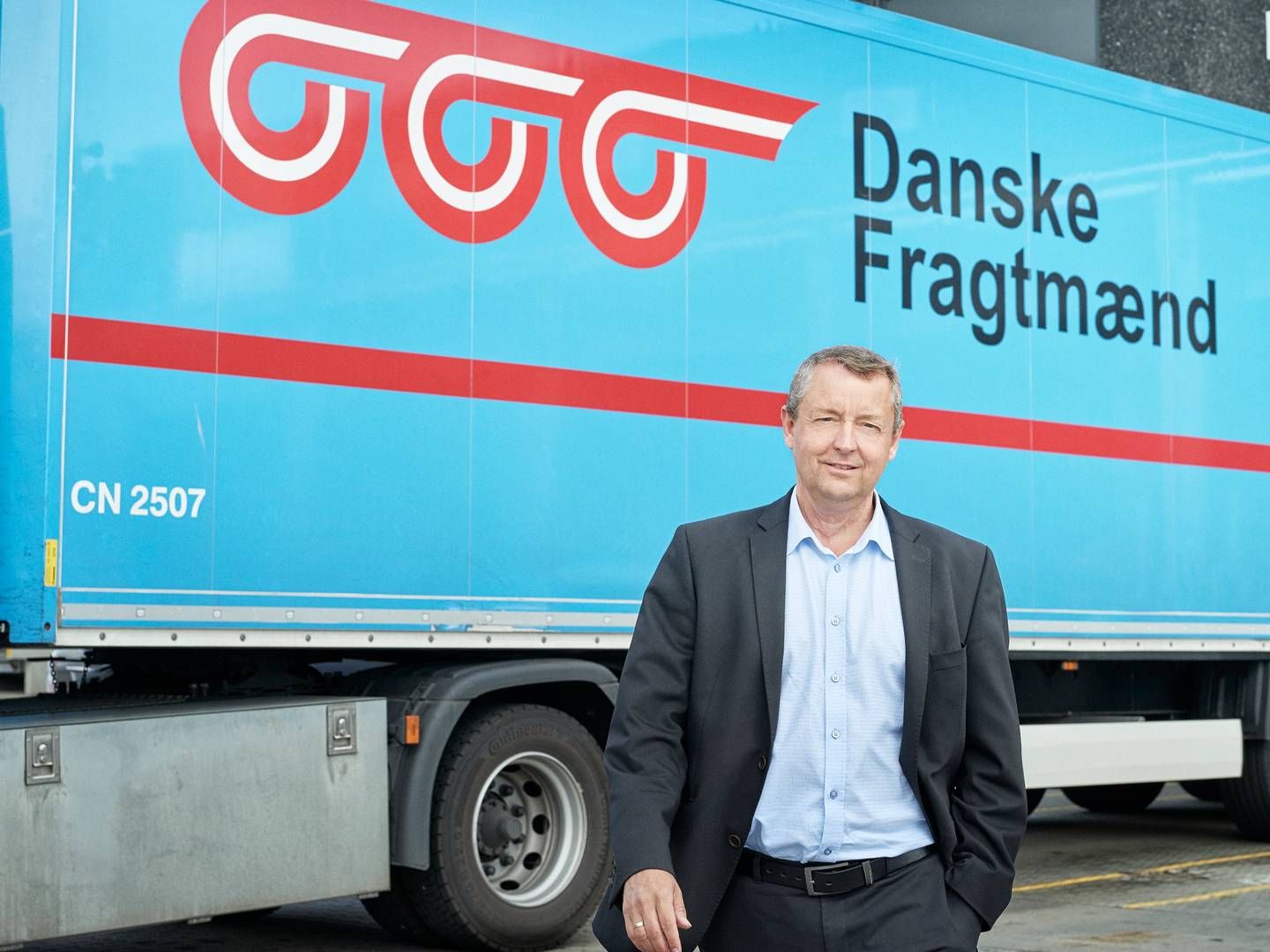 "Kunderne er stadig enormt prisfølsomme. Mere end de er følsomme over for grøn transport,” siger Jørn P. Skov, direktør for Danske Fragtmænd, til Børsen. | Foto: PR / Danske Fragtmænd