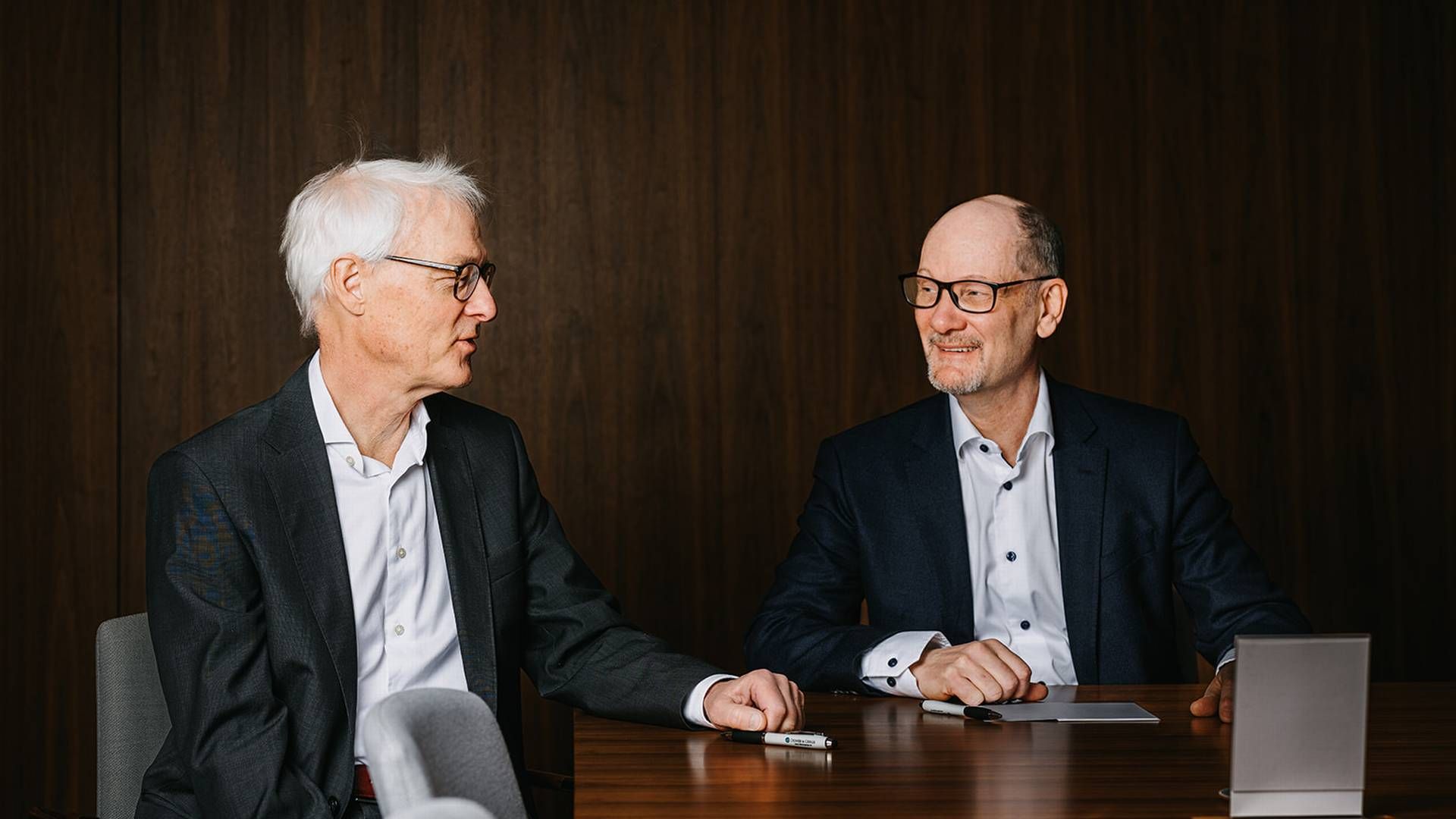 Adam Gerge (pictured right) is leaving the board of the Swedish fund manager he co-founded with Henrik Didner (left) in 1994. | Photo: Didner & Gerge / Pr