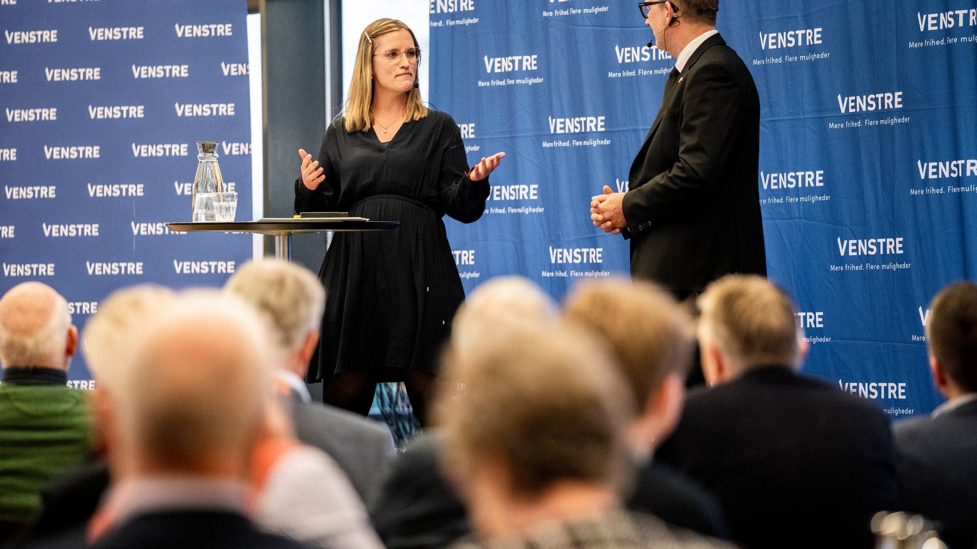 Det er fungerende økonomiminister Stephanie Lose (V), der er afsender på en kommentar om det nye boligskattesystem, selvom det teknisk set ligger under skatteminister Jeppe Bruus' (S) resortområde. | Foto: Ida Marie Odgaard