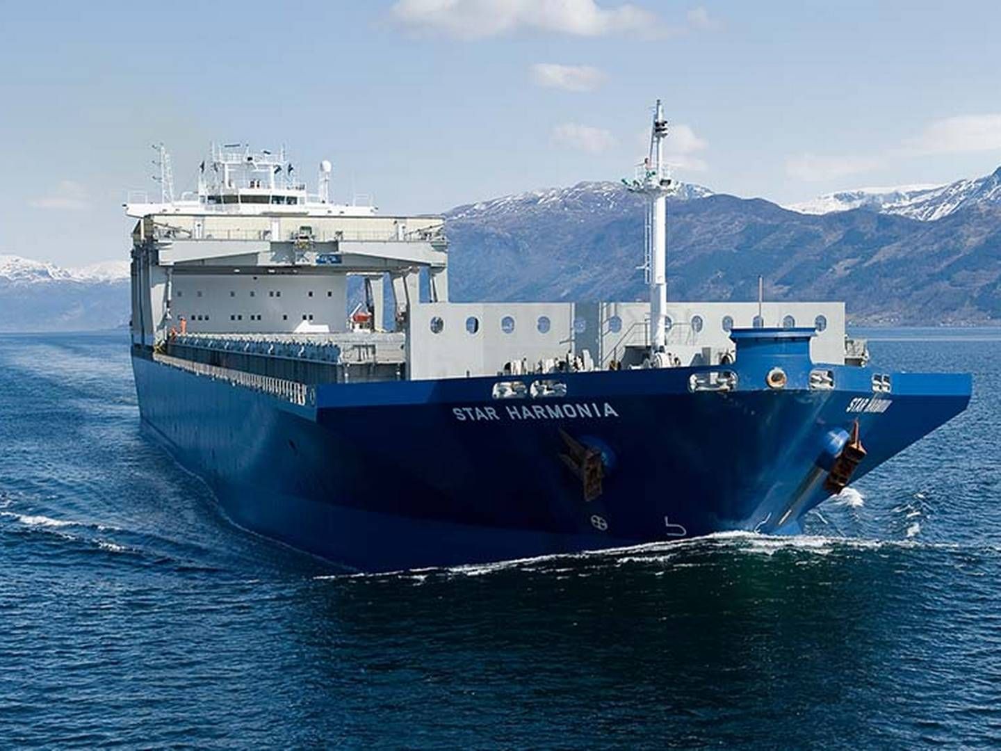 ”It is hard to see when we will start running on new fuels on our deep-sea ships. There isn’t the infrastructure or the supply yet,” says CEO Matt Duke about the Grieg group's fleet of large open hatch bulk vessels. | Photo: Grieg Maritime Group