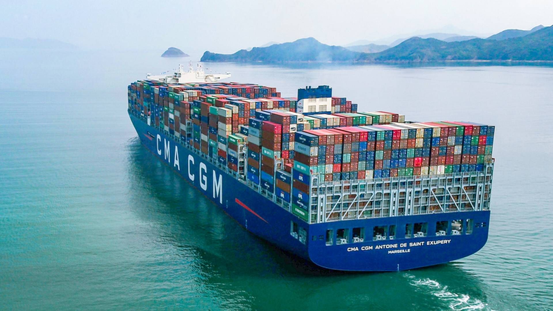 CMA CGM's revenue per container dropped 50 percent in second quarter