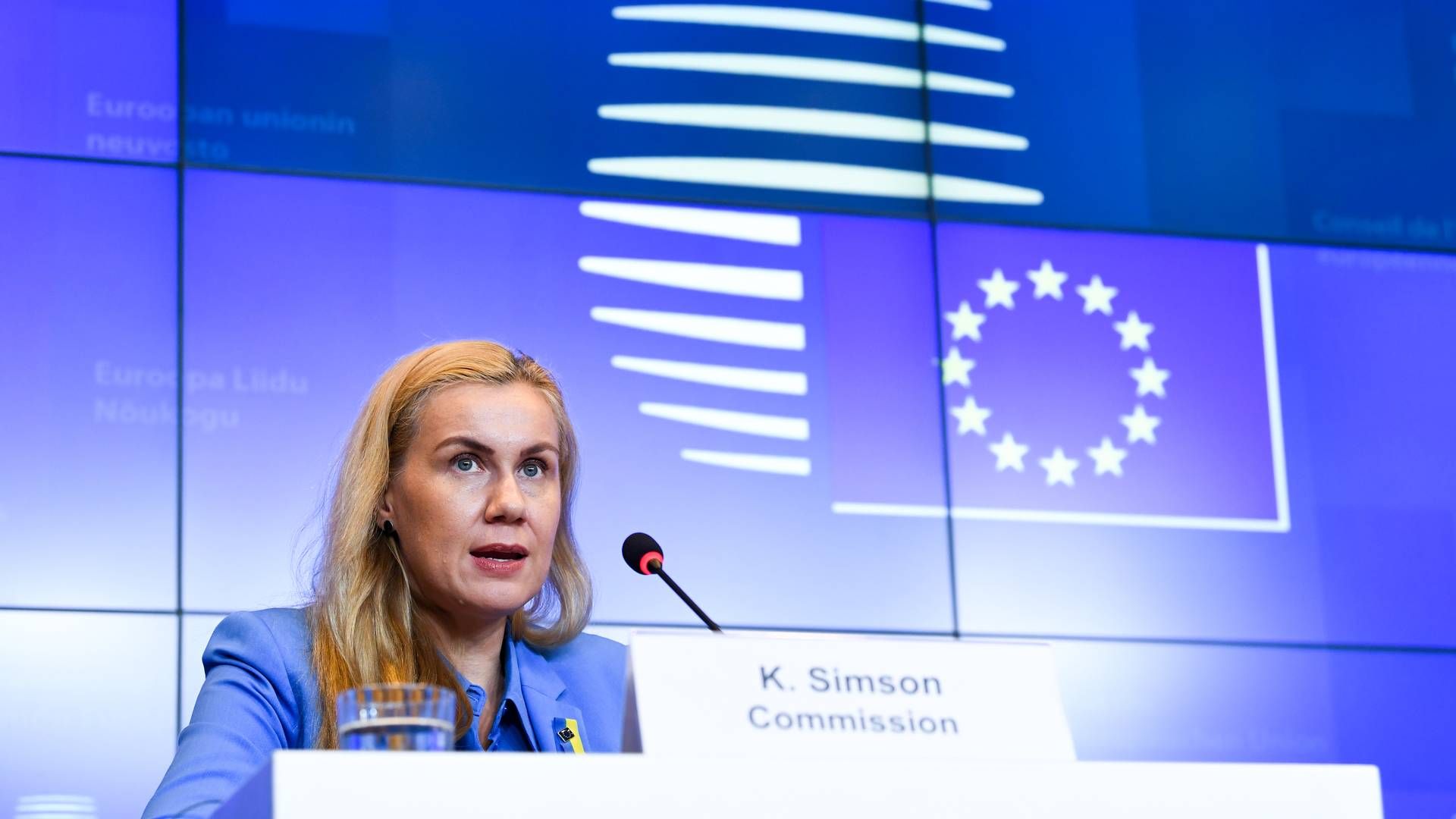 EU energy commissioner Kadri Simson is pleased with EU gas storage. | Photo: European Union