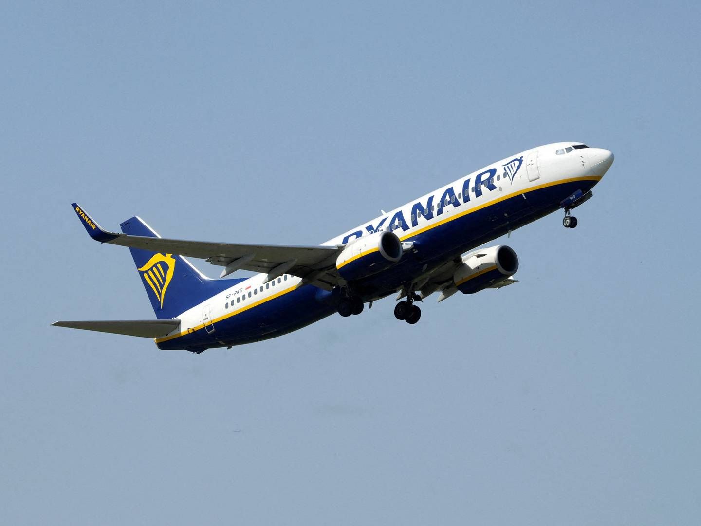 Før den russiske invasion var Ryanair det næststørste flyselskab i Ukraine. | Foto: Ints Kalnins/Reuters/Ritzau Scanpix