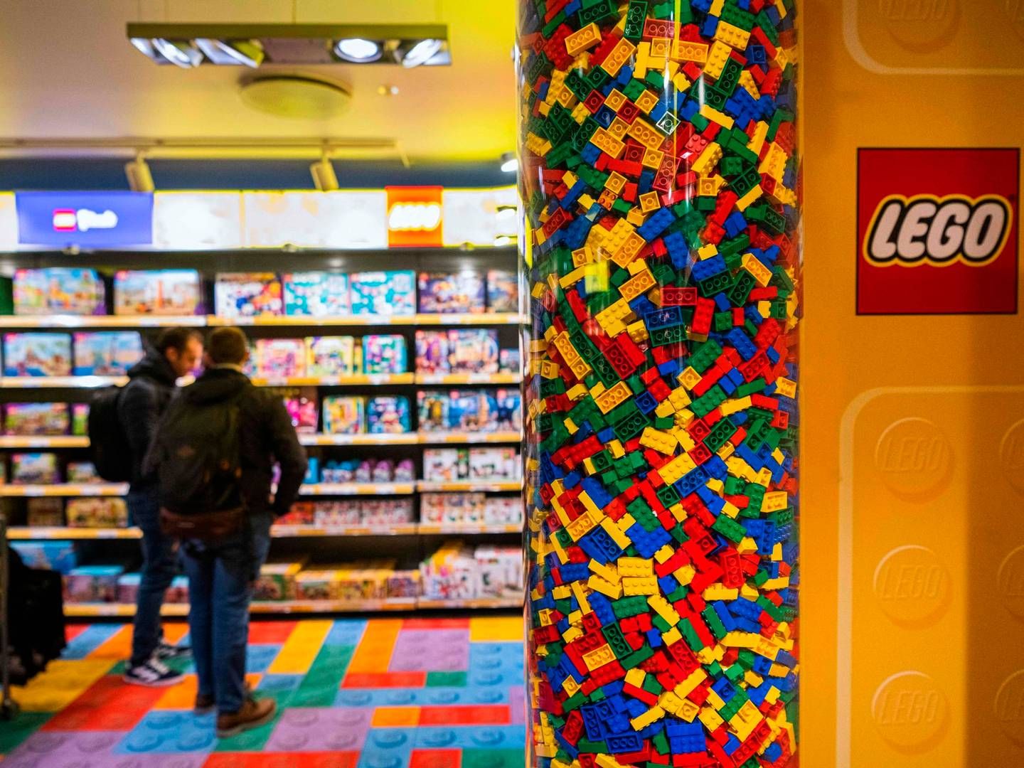 Lego bruer i dag 130.000 ton plast om året, og Lego har forpligtet sig til at reducere virksomhedens CO2-udledninger med 37 pct. i 2032 i forhold til 2019-niveau. | Foto: Jonathan Nackstrand/afp/ritzau Scanpix