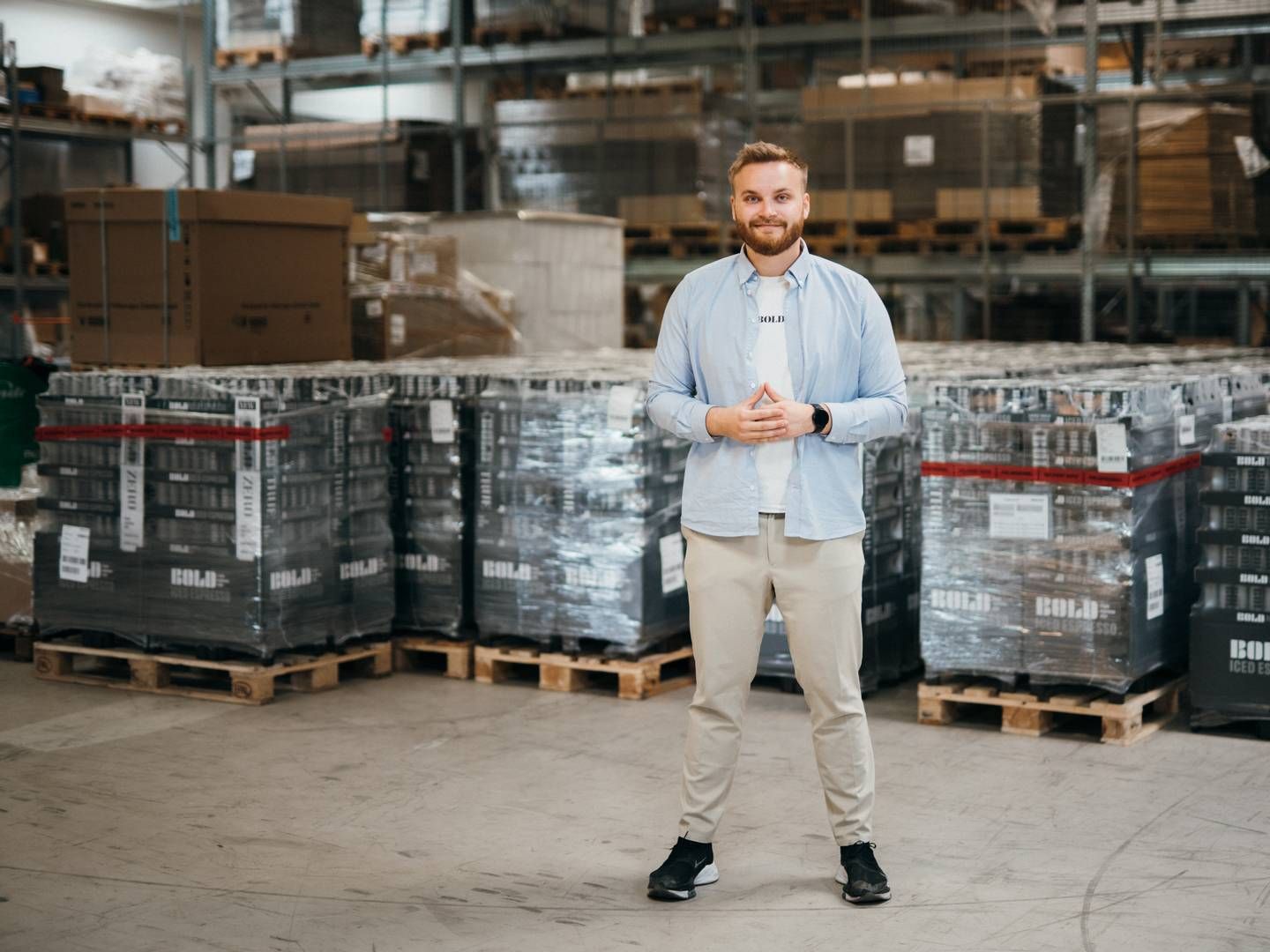 Lasse Søkilde har endnu engang trukket investorkapital til iskaffeproducenten Bold Drinks | Foto: Bold Drinks / PR