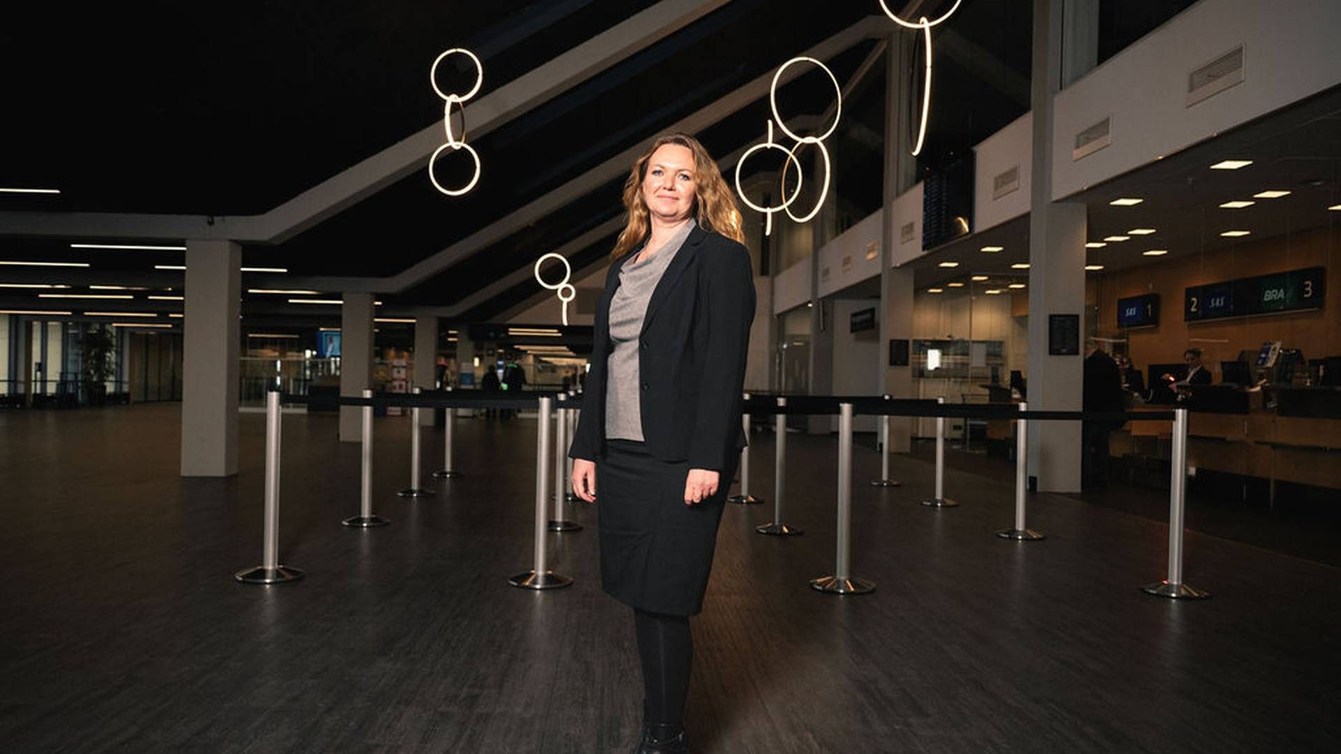 Lotta Sandsgaard er overbevist om, at Aarhus Lufthavn både skal og kan lykkes med at indfri ambitiøse mål. | Foto: Kirsten Adler