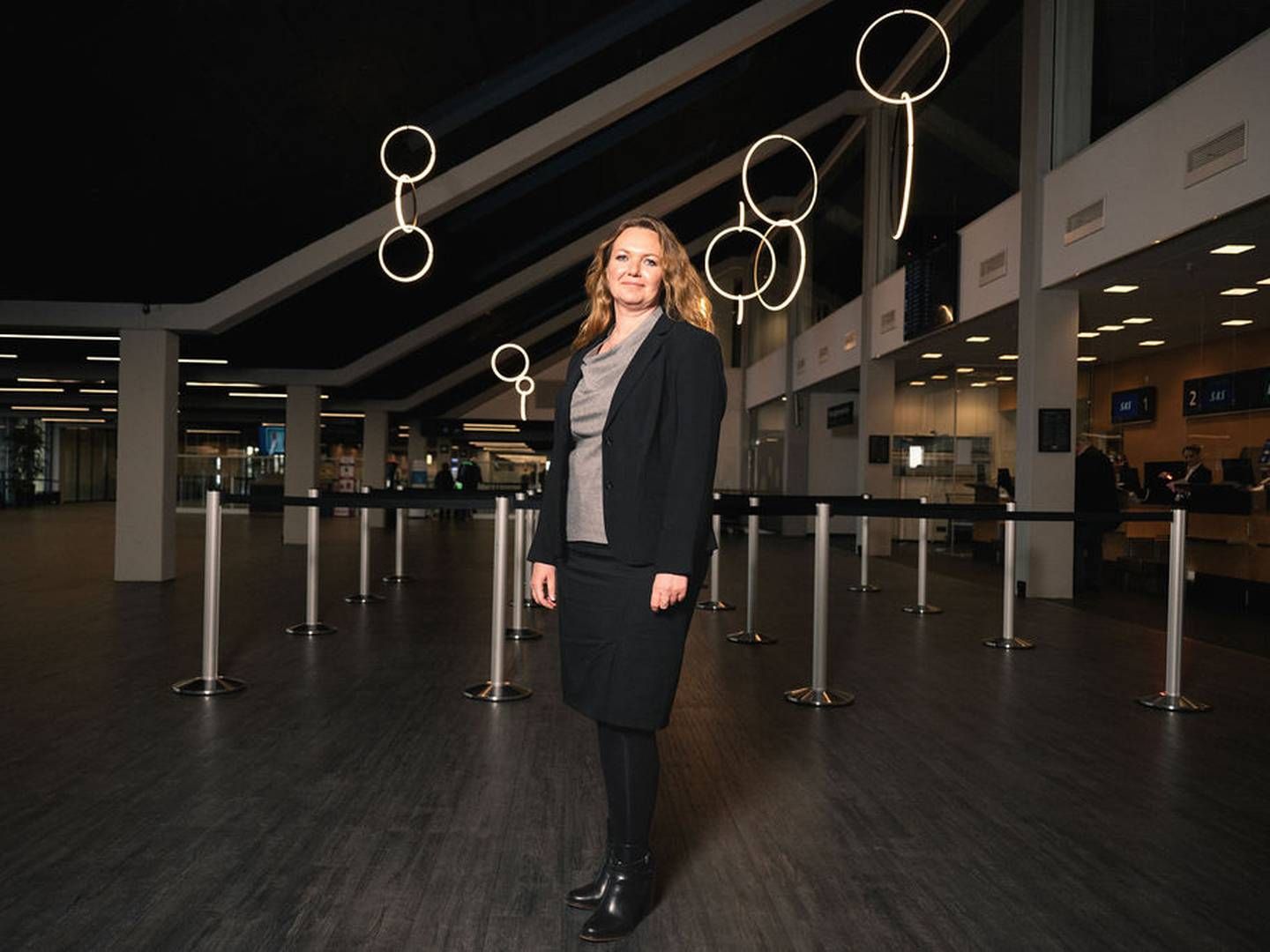 Lotta Sandsgaard er overbevist om, at Aarhus Lufthavn både skal og kan lykkes med at indfri ambitiøse mål. | Foto: Kirsten Adler