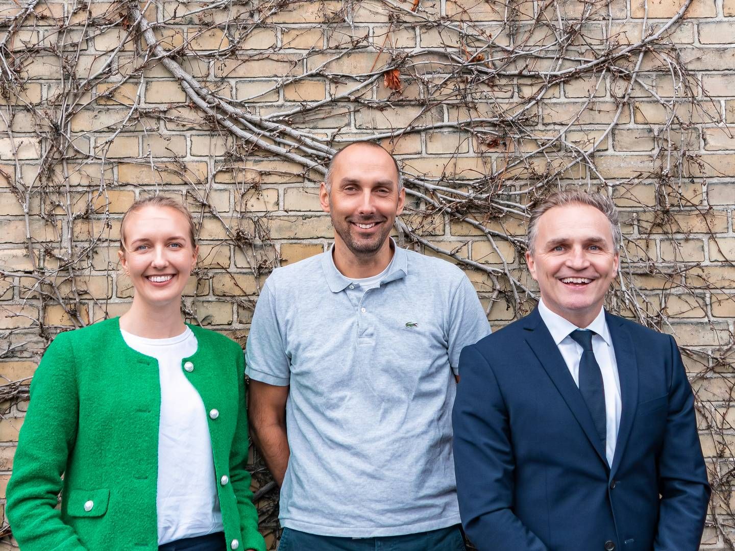 Map Group er klar med en ny bestyrelse, der får tidligere Lunar Bank-topchef Peter Smith (mf.) som formand. Derudover træder også Camilla Falkenberg (tv.), Keti Clorius (th.) samt Payam Samarghandi (ikke på billedet) ind i bestyrelsen. | Foto: Map Group / Pr