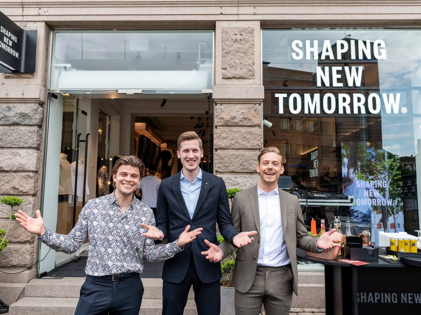 Shaping New Tomorrow blev etableret i 2015 af Kasper Ulrich, Christoffer Bak og Christian Aachmann. | Foto: Joachim Ladefoged
