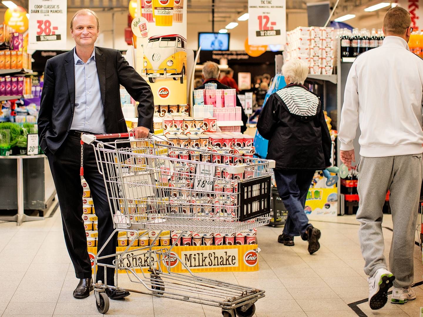 Lasse Bolander er formand for flere selskaber i Coop, herunder Coop Danmark. | Foto: Stine Bidstrup // Jyllands-Posten