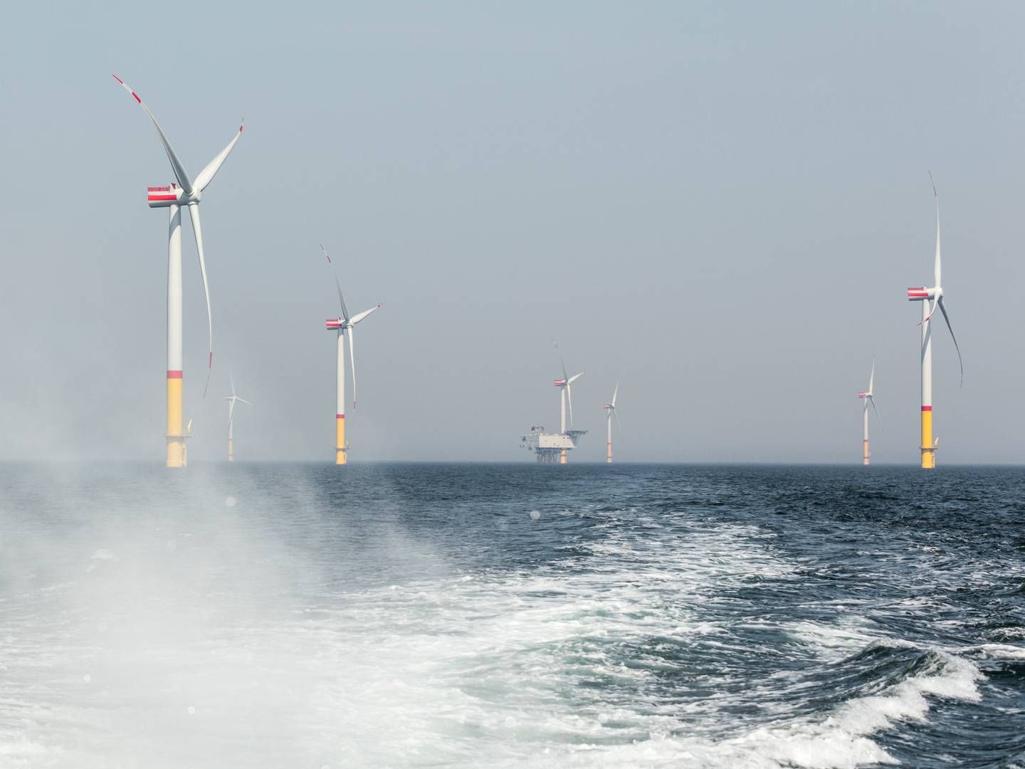 Ørsted and PGE Baltica commissions 107 wind turbines of a new offshore wind farm off Poland. | Photo: Rwe Renewables