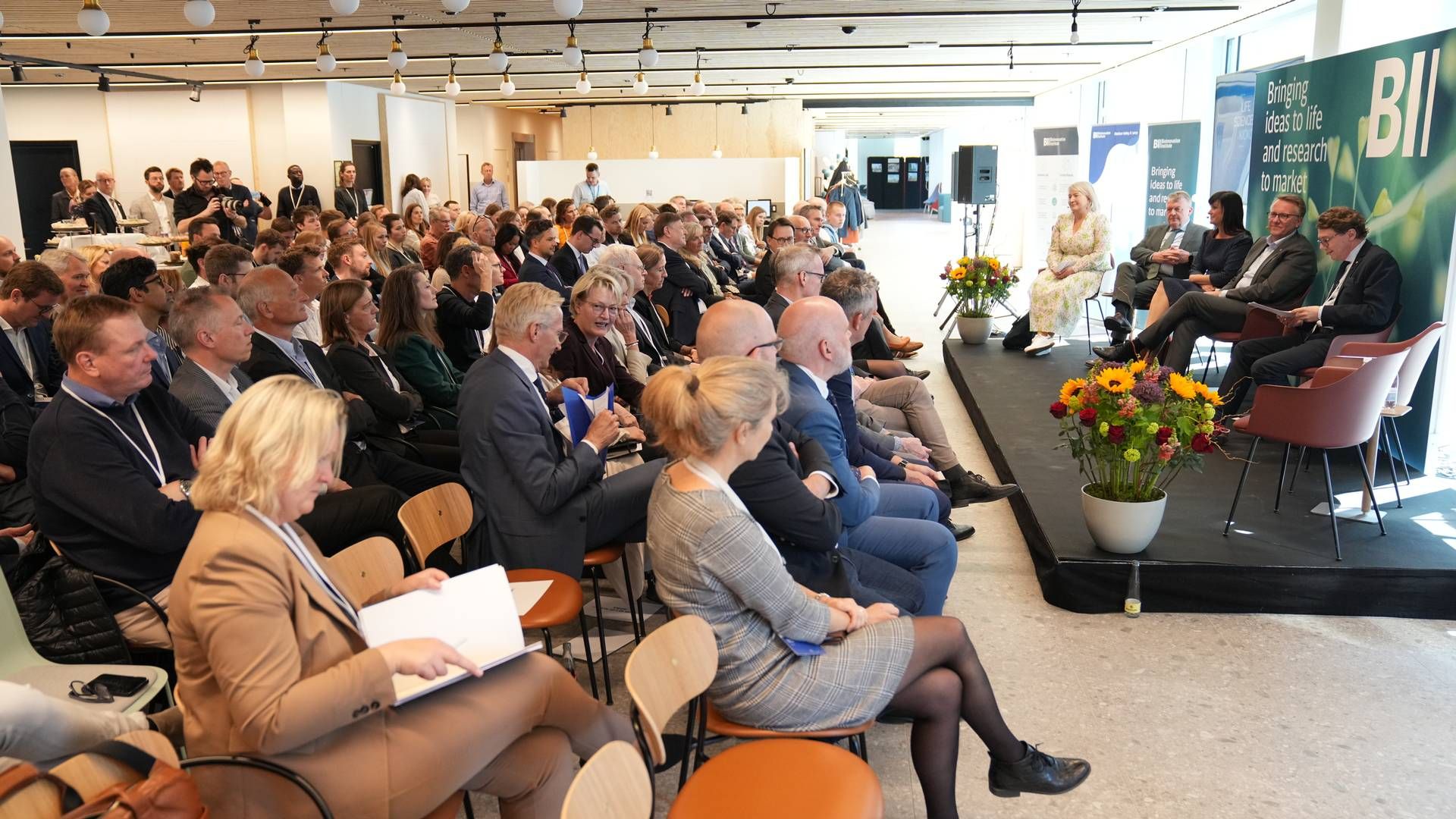 Med på kick-off-mødet var fire ministre og Life Science Rådet, blandt andet bestående af topcheferne Lars Fruergaard Jørgensen og Kristian Villumsen. | Foto: Mads Claus Rasmussen/Ritzau Scanpix