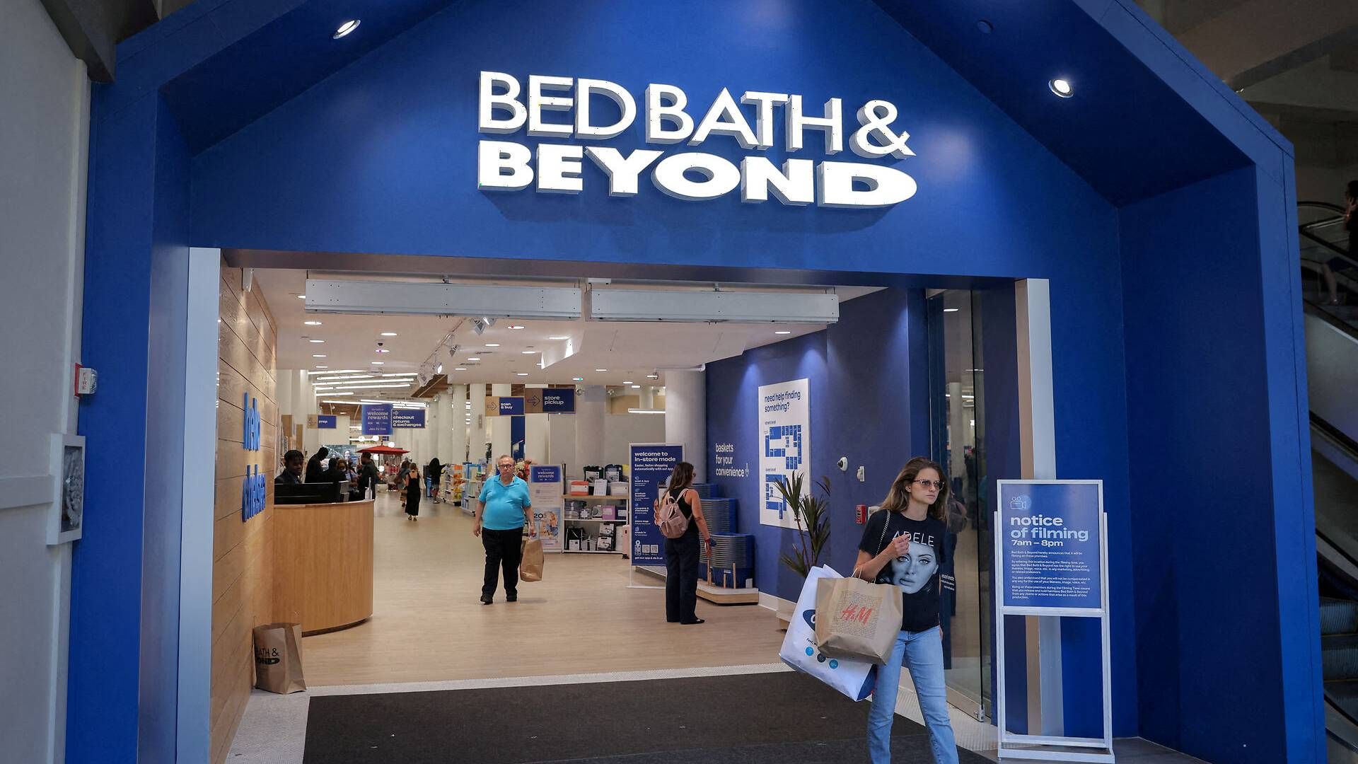 Boligtilbehørskæden Bed Bath & Beyond gik i slutningen af april konkurs efter flere måneders kapitaljagt. | Foto: Andrew Kelly/reuters/ritzau Scanpix