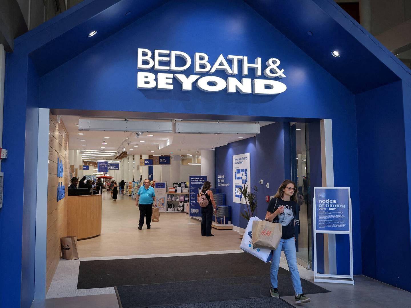 Boligtilbehørskæden Bed Bath & Beyond gik i slutningen af april konkurs efter flere måneders kapitaljagt. | Foto: Andrew Kelly/reuters/ritzau Scanpix