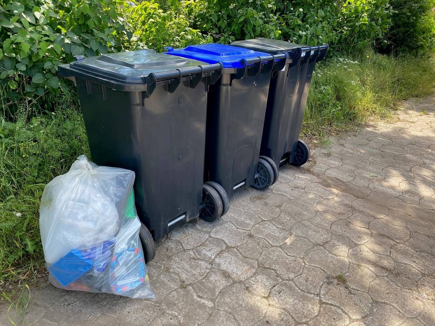 I Nordfyns Kommune kæmper man med affaldsspande, der går i stykker. Arkivfoto. | Foto: Nordfyns Kommune