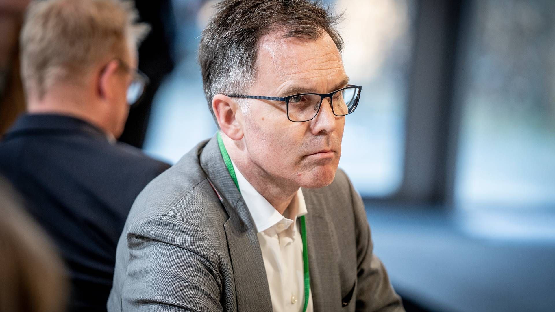 Formand for Klimarådet Peter Møllgaard under møde om grøn fremtid på Marienborg i Kongens Lyngby, onsdag den 19. april 2023.. (Foto: Mads Claus Rasmussen/Ritzau Scanpix) | Foto: Mads Claus Rasmussen