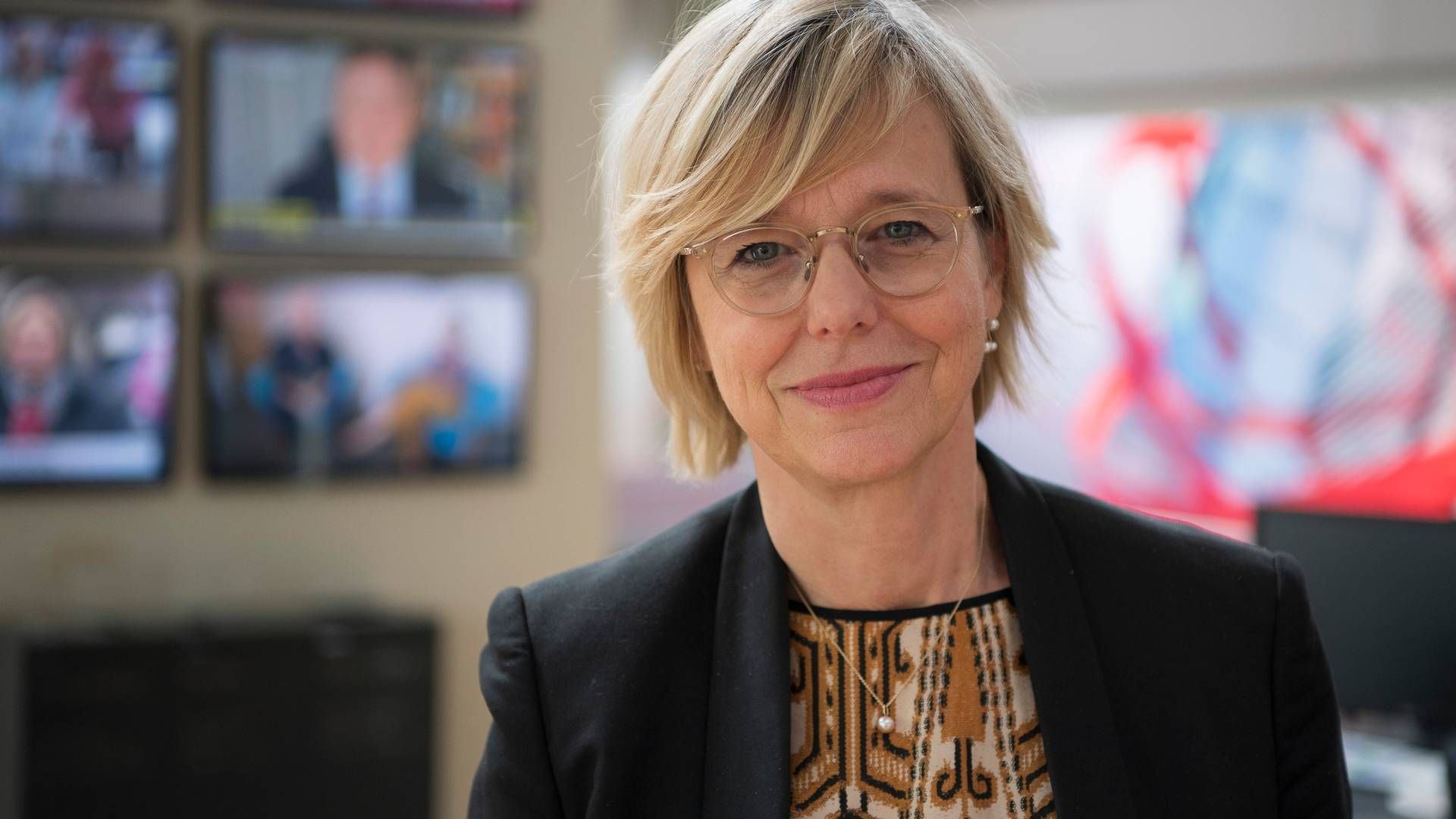 Ulla Pors er nyhedsdirektør på TV2. | Foto: Ebbe Rosendahl / Tv 2