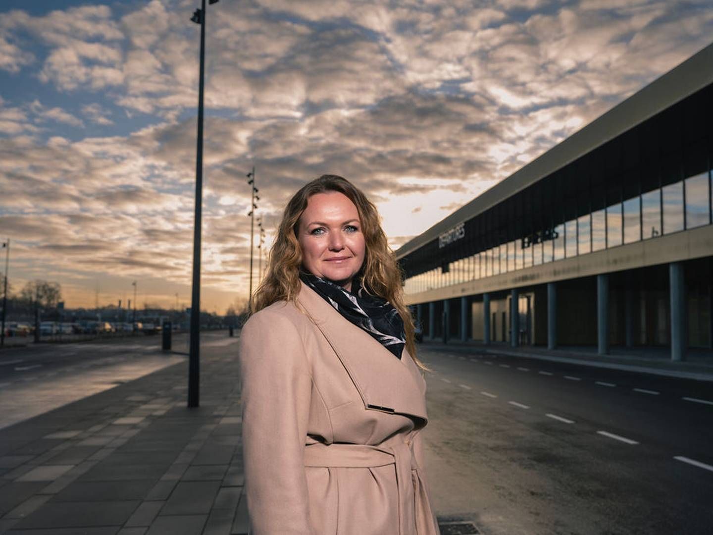 Lotta Sandsgaard tiltrådte rollen som direktør i Aarhus Lufthavn i starten af april. | Foto: Kirsten Adler