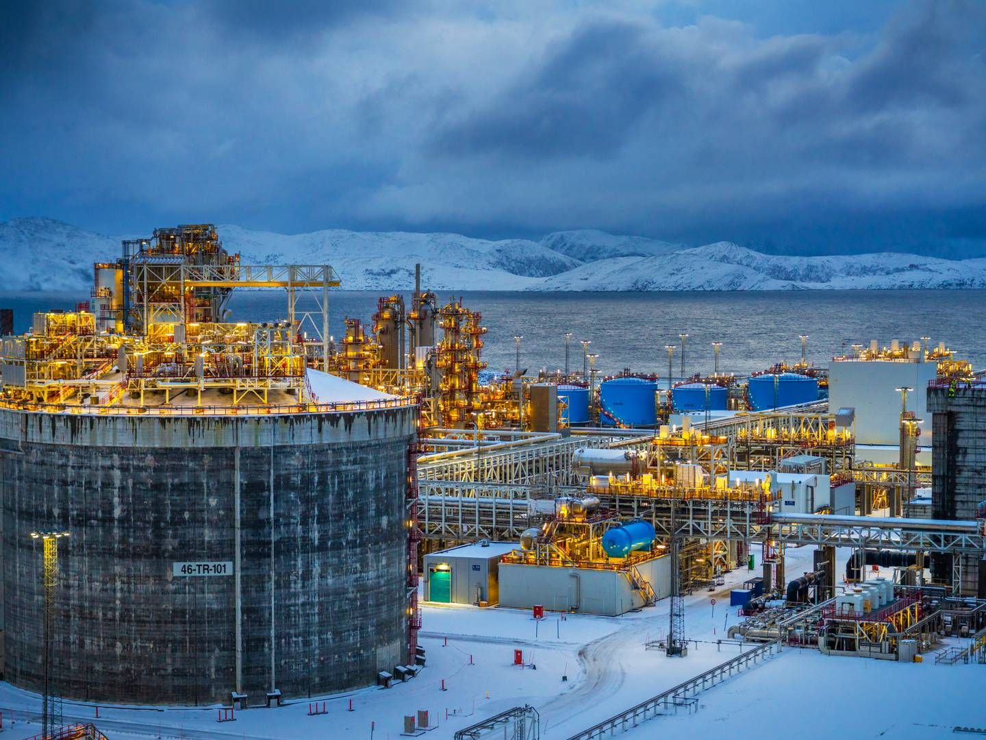 PIPE: Det planlegges for ny infrastruktur mellom Barentshavet og Nordsjøen, som skal kunne forsyne Europa med gass. Det vil gi Melkøya konkurranse, men målet er fortsatt å elektrifisere anlegget. | Foto: Ole Berg-Rusten / NTB