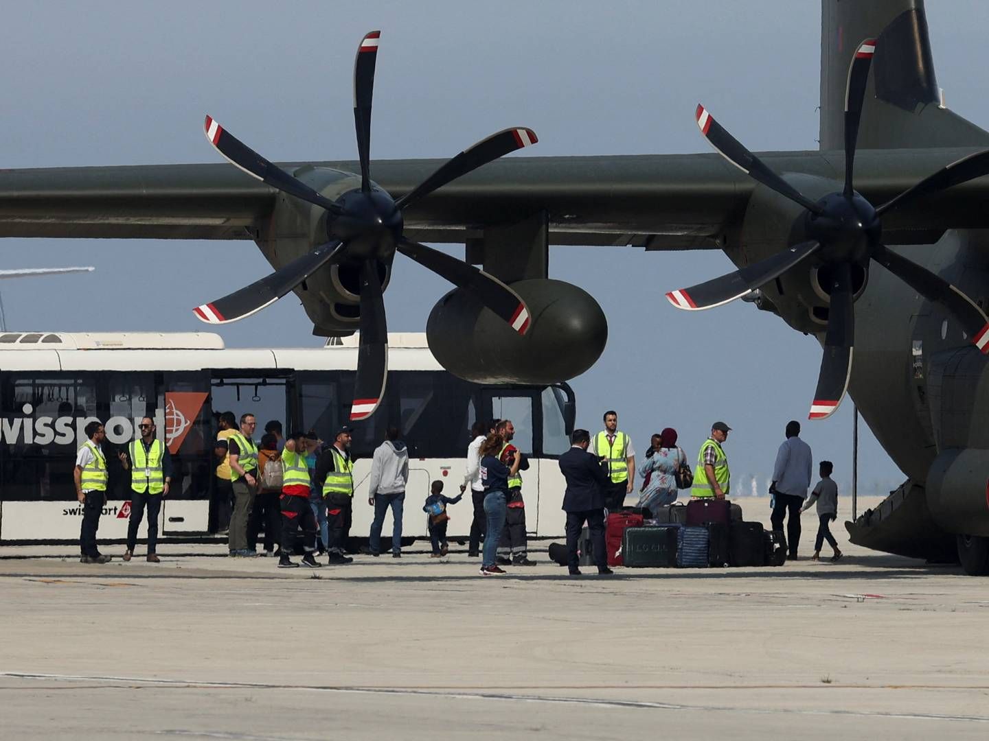 Many countries, including Denmark, have evacuated their citizens from Sudan. | Foto: Yiannis Kourtoglou/Reuters/Ritzau Scanpix