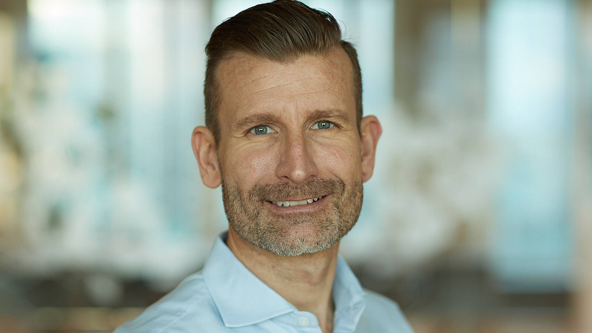 Tobias Brun-Falkencrone, chef for branding og kommunikation i Simcorp., har bygget kommunikationsafdelingen i teknologivirksomheden op. | Foto: Simcorp / PR