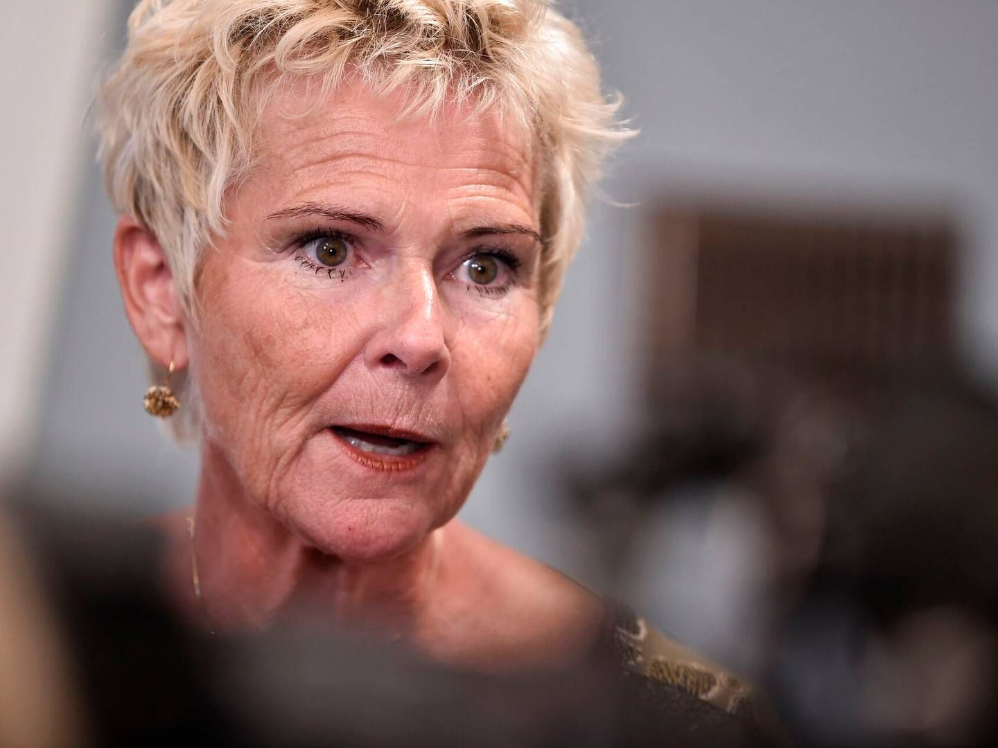 Lizette Risgaard erkender nu, at have udvist upassende adfærd. Hun undskylder i et opslag på Facebook. | Foto: Mads Claus Rasmussen/Ritzau Scanpix