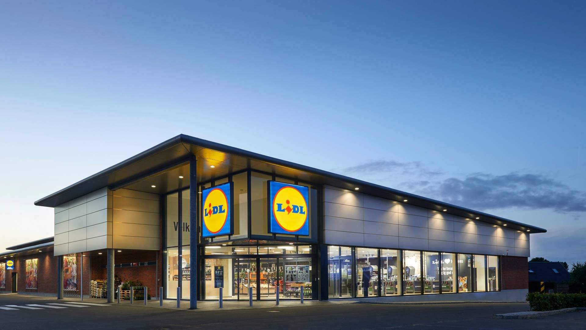 Lidl har knap 140 butikker i Danmark og har for nylig meldt ambitioner ud om at lægge 60 til. | Foto: Lidl