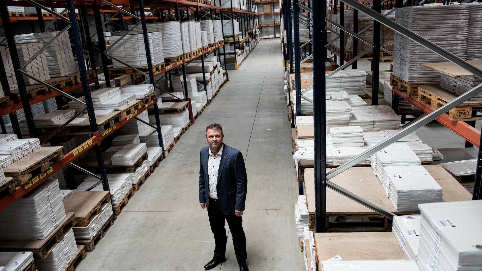 Jens-Peter Poulsen er adm. direktør for Kvik A/S, der er ejet af den svenske Ballingslöv-koncern. | Foto: Casper Dalhoff