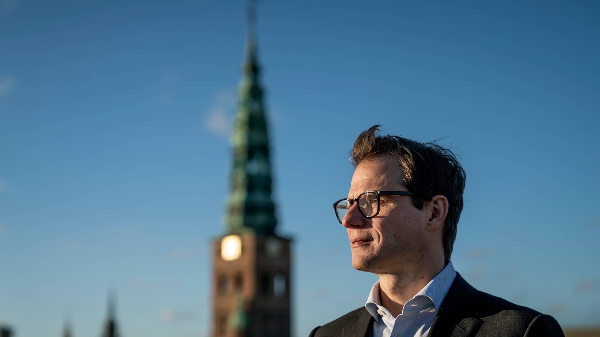 Carsten Egeriis, formand for Finans Danmark, ser en god mulighed for bankkunder, der vil udskifte deres olie- eller gasfyr. | Foto: Stine Bidstrup
