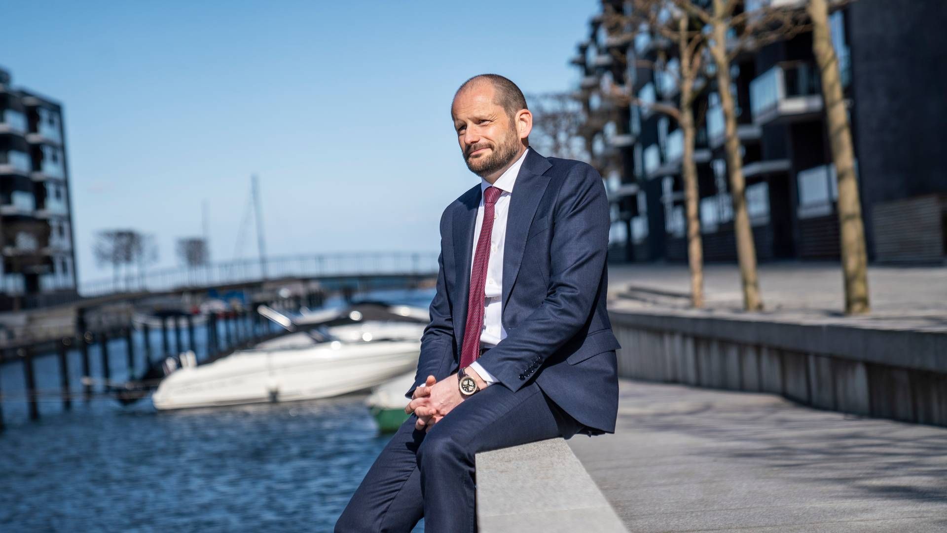 Tobias Vieth, partner og bestyrelsesformand i Lundgrens. | Foto: Stine Bidstrup