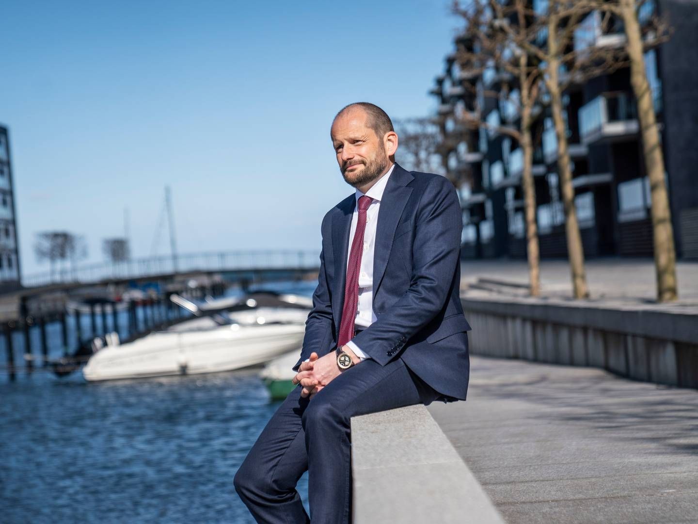 Tobias Vieth, partner og bestyrelsesformand i Lundgrens. | Foto: Stine Bidstrup