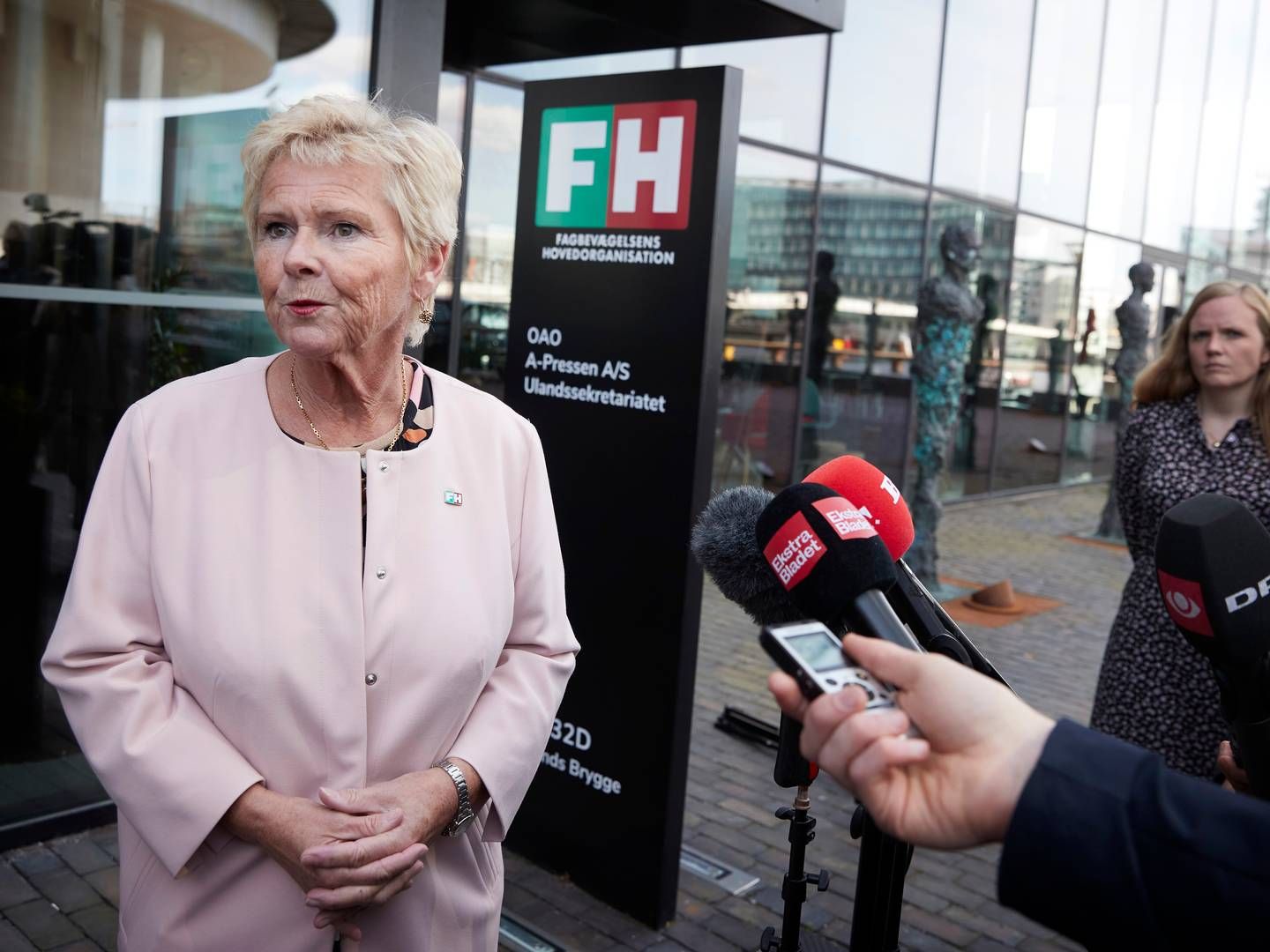 Lizette Risgaard går på orlov fra sit arbejde som formand for FH, mens en eksterne advokatundersøgelse er i gang. | Foto: Jens Dresling