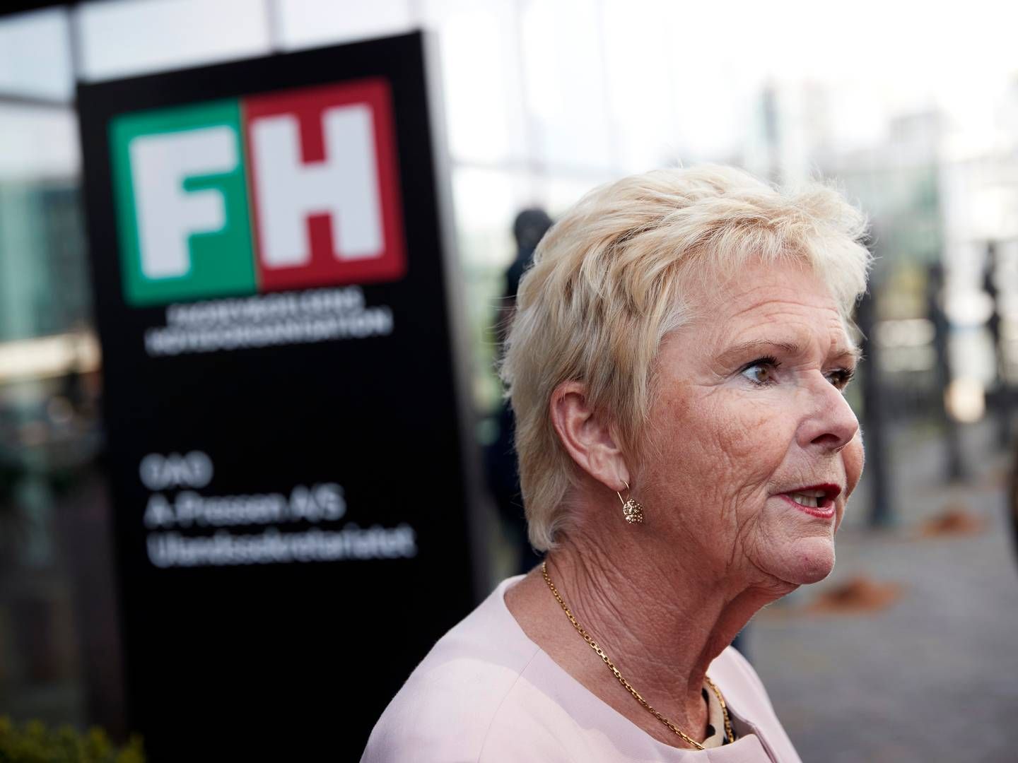 Lizette Risgaard har været formand for FH - tidligere LO - siden 2015. | Foto: Jens Dresling