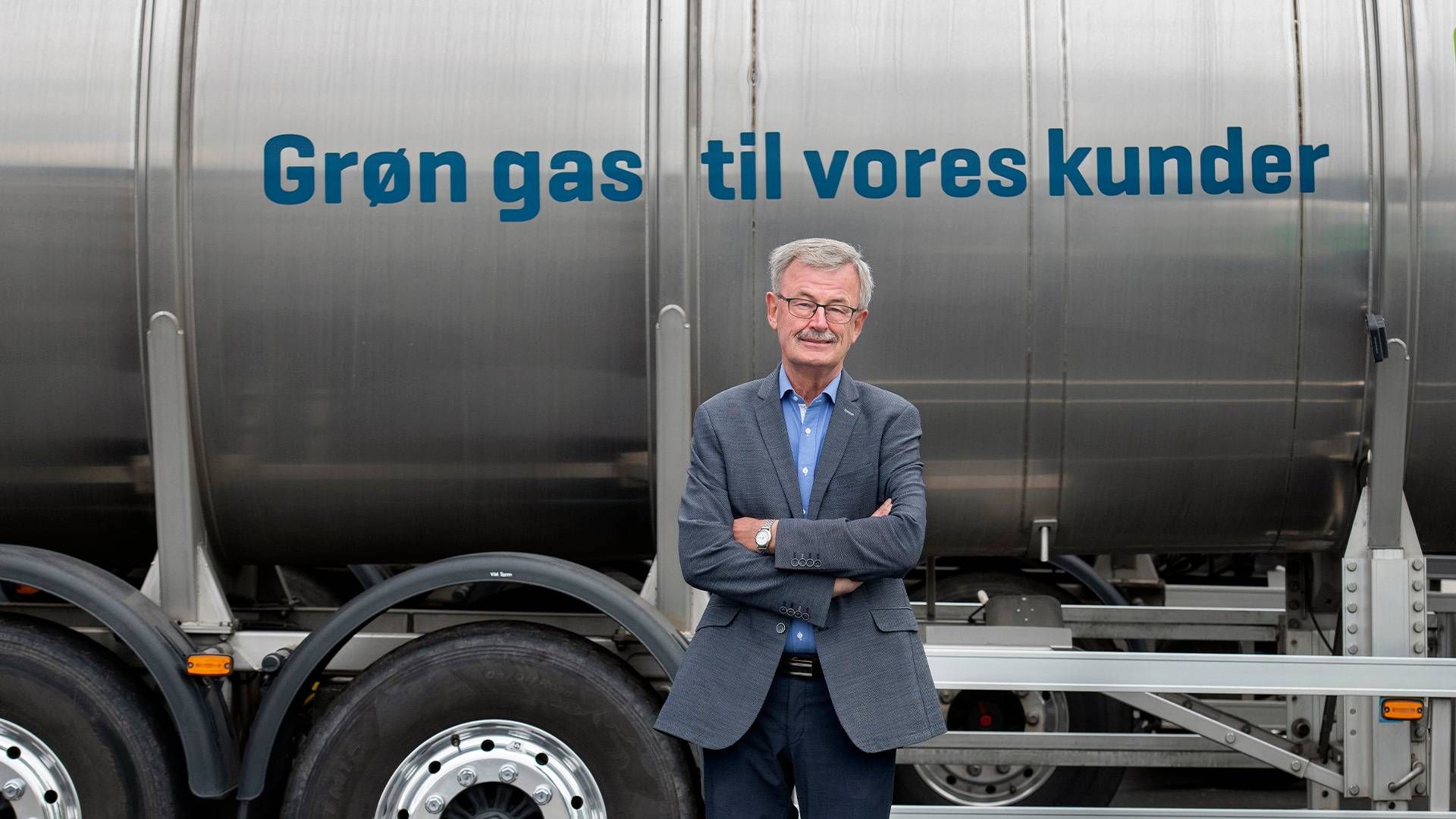 Formand for Biogas Danmark, Henrik Høegh. | Foto: Maria Tuxen Hedegaard / Biogas Danmark