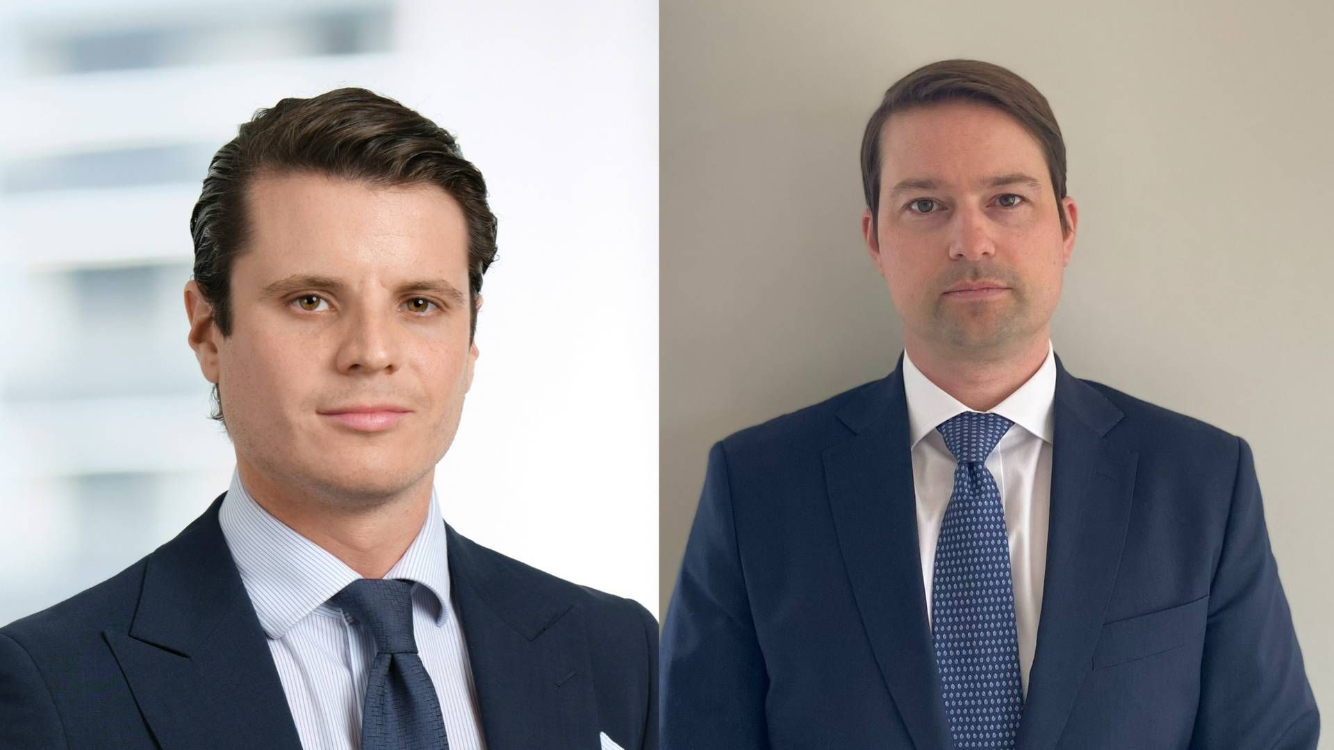 Jorge Veiga head of client solutions at Swiss investment manager Empira (left) has hired Peter Von Euler as the firms new director of client solutions in the Nordics. | Photo: Pr/ Empira