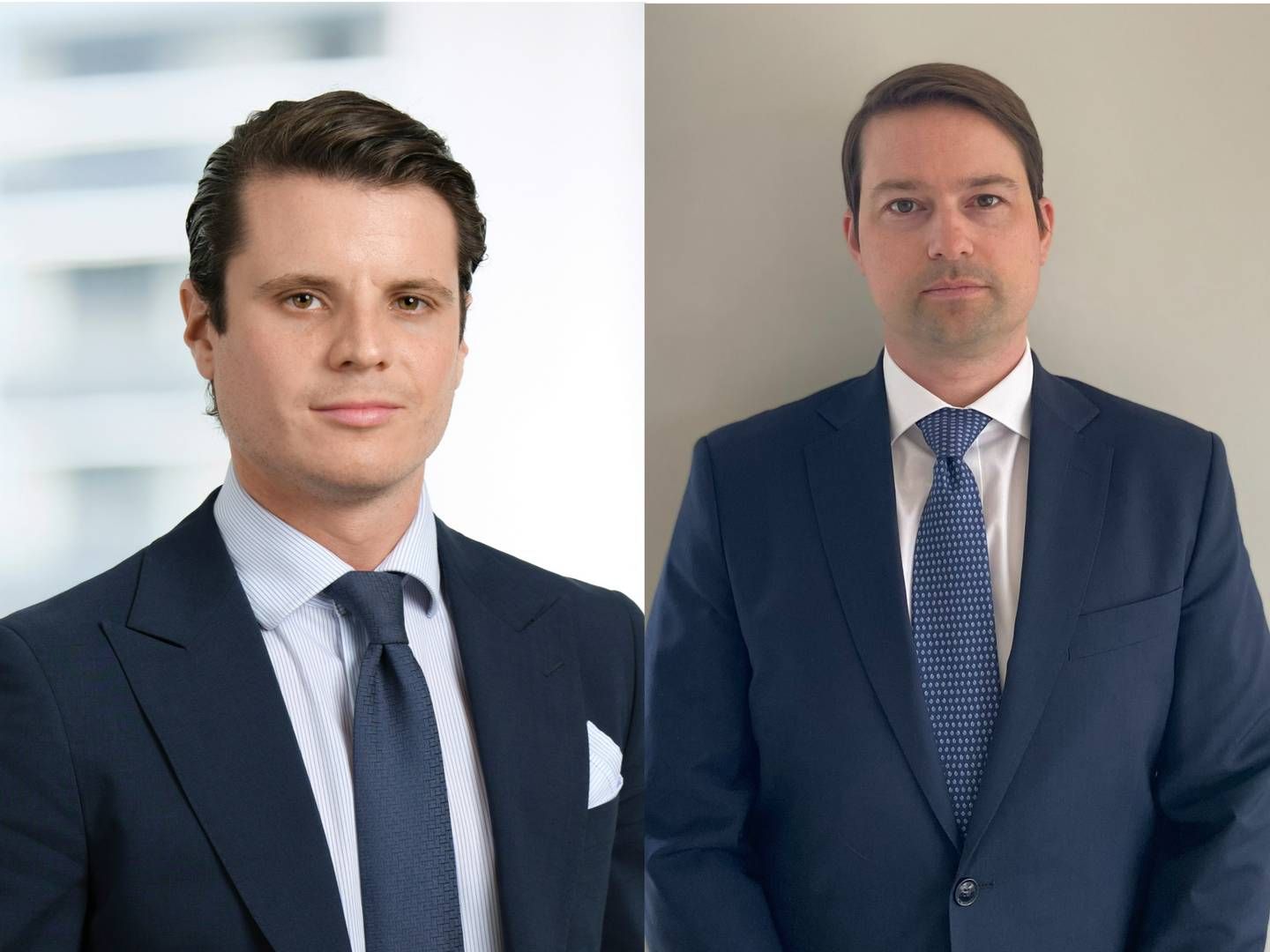 Jorge Veiga head of client solutions at Swiss investment manager Empira (left) has hired Peter Von Euler as the firms new director of client solutions in the Nordics. | Foto: Pr/ Empira