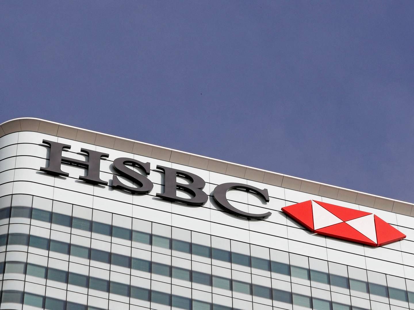 HSBC har mandag præsenteret regnskab for årets første kvartal. | Foto: Reinhard Krause/Reuters/Ritzau Scanpix