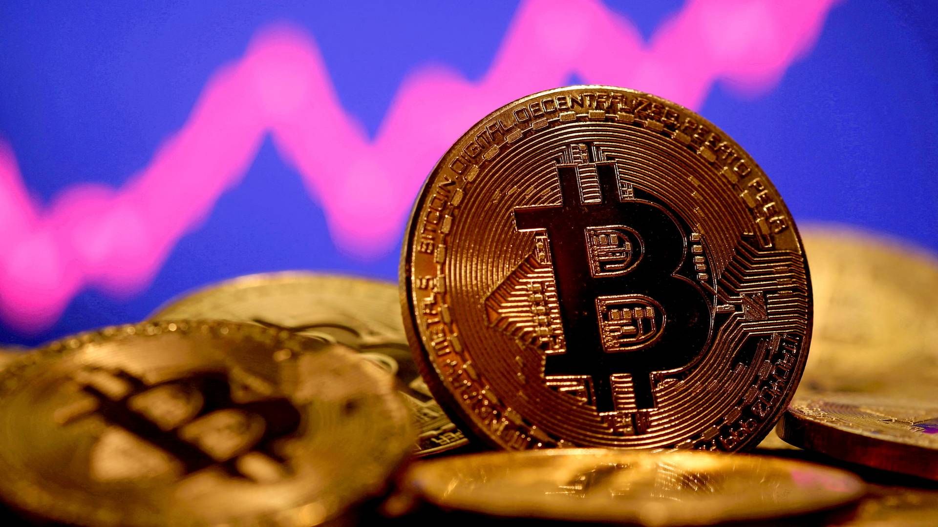 Bitcoin er mål på markedsværdi verdens største kryptovaluta. | Foto: Dado Ruvic/Reuters/Ritzau Scanpix