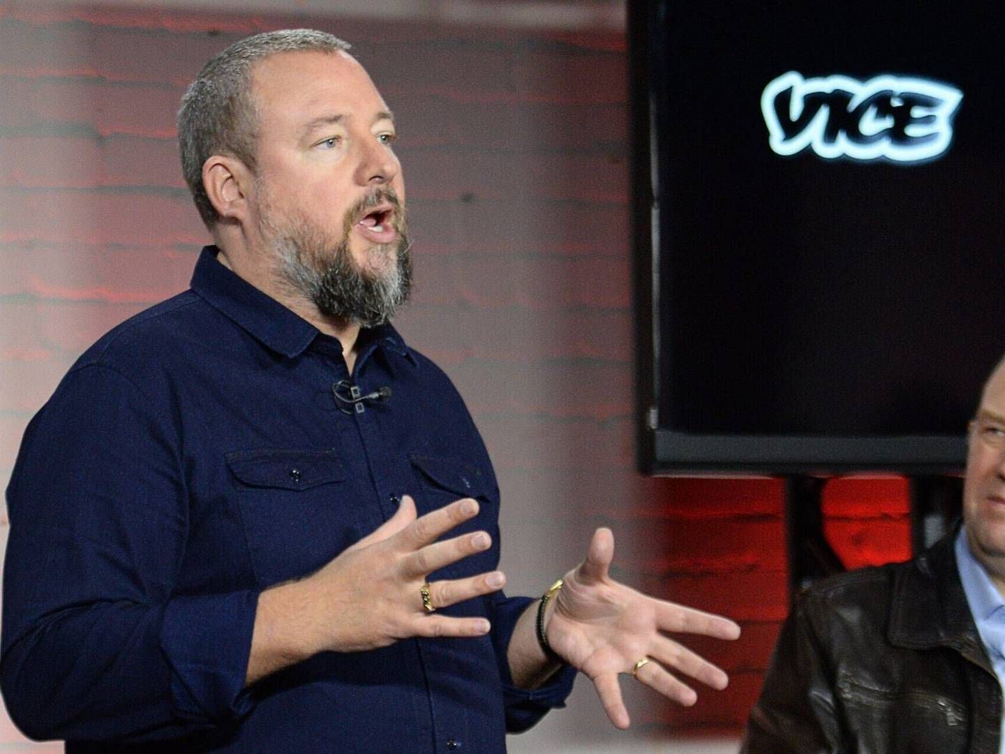 Medstifter, medejer og tidligere adm. direktør frem til 2018, Shane Smith, er stadig formand for Vice Media Group i dag, hvor mediesuccessen ifølge kilder er på vej mod konkurs. | Foto: Nathan Denette/AP/Ritzau Scanpix