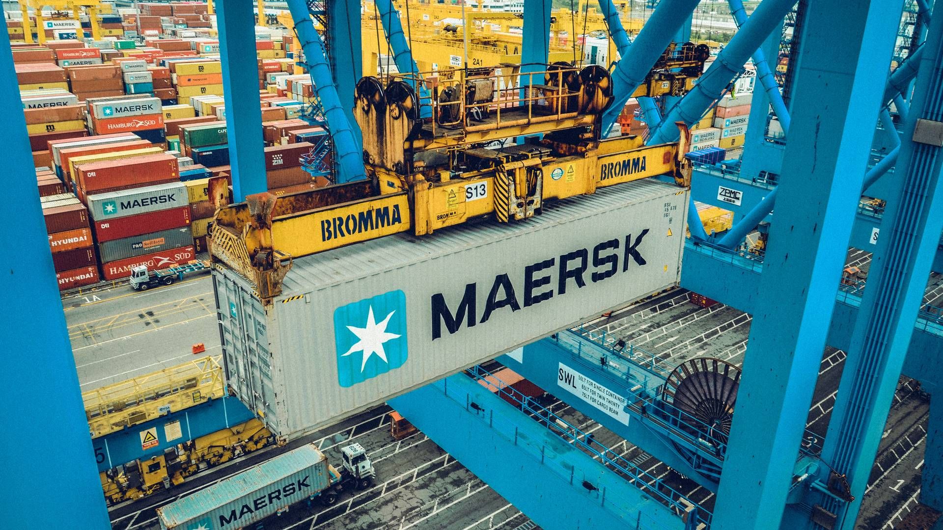 "Unfortunately, the logistics activities are not yet of a suitable size," says senior analyst at Sydbank Mikkel Emil Jensen, regarding Maersk's logistics strategy. | Photo: Pr / A.p. Møller - Mærsk