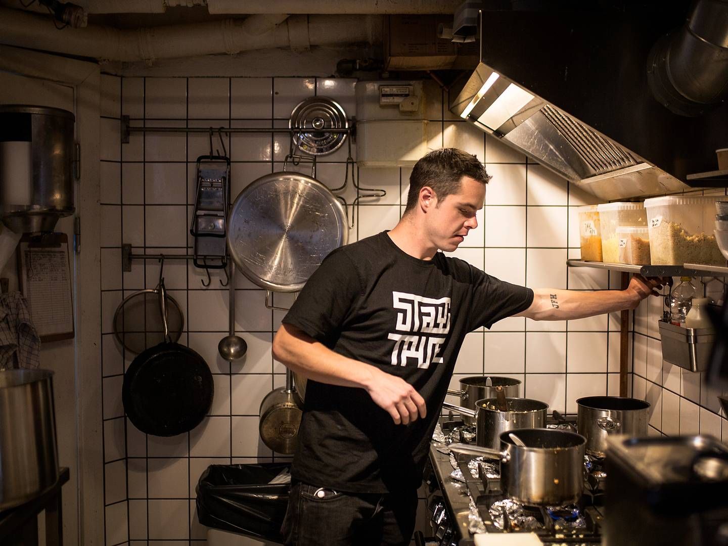 Stifter og adm. direktør Lasse Skjønning Andersen åbnede Grød i 2011. I dag har kæden 10 restauranter i Storkøbenhavn og Aarhus. v | Foto: Ivan Boll/Ritzau Scanpix.