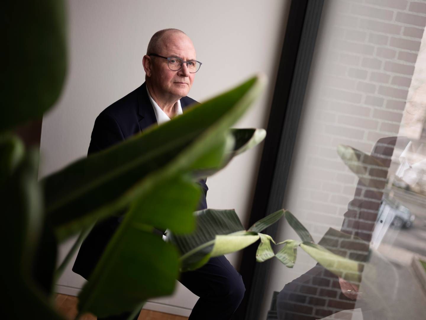 Carsten Tirsbæk Madsen er adm. direktør for Jyske Realkredit, som tirsdag har præsenteret regnskab for årets første kvartal. | Foto: Sofia Busk