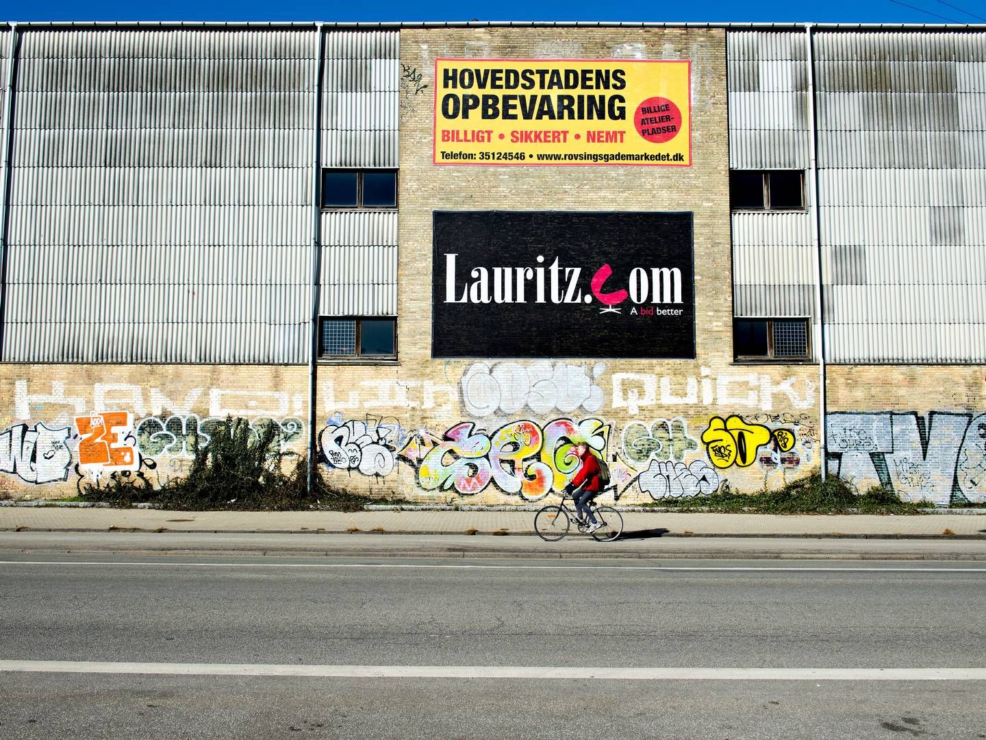 Arkivfoto af en af auktionshuset Lauritz.coms tidligere ejendomme i hovedstaden. | Foto: Lars Krabbe